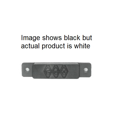 M-14-W GRI 1/2" x 1/2" x 2 1/2" Screw Mount - White - MIN QTY 10