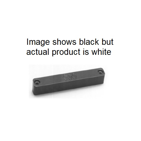 M-401-W GRI 1/2" x 1/2" x 4" Surface Mount - White - MIN QTY 10