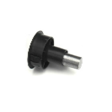 M-184WG-BL GRI 1" Diameter Steel Door, Recessed - Black - MIN QTY 10