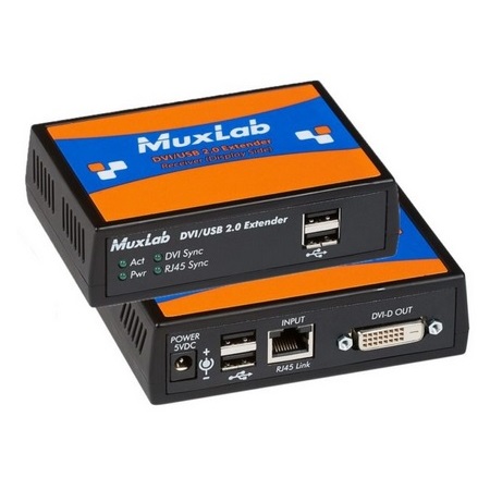 500391 Muxlab DVI/USB 2.0 Extender Kit