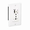 Show product details for 500451-WP-DEC-RX Muxlab HDMI Wall-Plate Extender Receiver HDBT UHD-4K