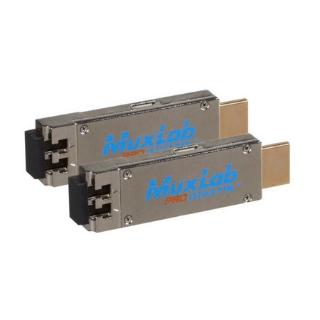 500461 Muxlab Mini HDMI Fiber 4K Extender Kit