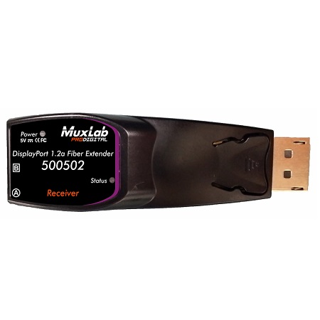 500502 Muxlab DisplayPort 1.2a Fiber Extender Kit