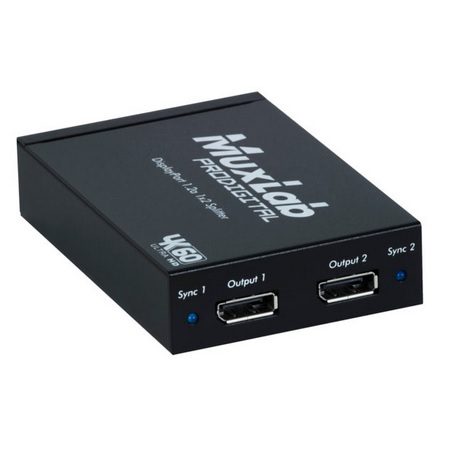 500506 Muxlab DisplayPort 1.2a 1x2 Hub