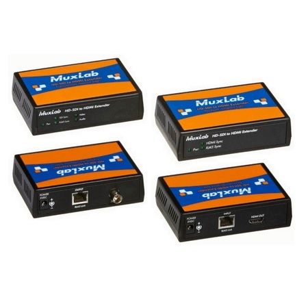 500715 Muxlab 3G-SDI to HDMI Extender Kit 110-220V