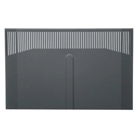 BFD-19 Middle Atlantic Solid Front Door - Fits 19 Space BGR Series Racks - Black Finish