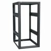 Show product details for BGR-1927LRD Middle Atlantic 33-1/4" 19 Space 27" Deep Multibay BGR Rack w/ Rear Door - Black Finish