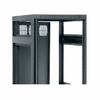 Show product details for BGR-TRIM19B Middle Atlantic 19 Space 33-1/4" Vertical Black Trim for BGR Series