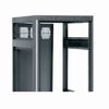 Show product details for BGR-TRIM19 Middle Atlantic 19 Space 33-1/4" Vertical Silver Trim for BGR Series