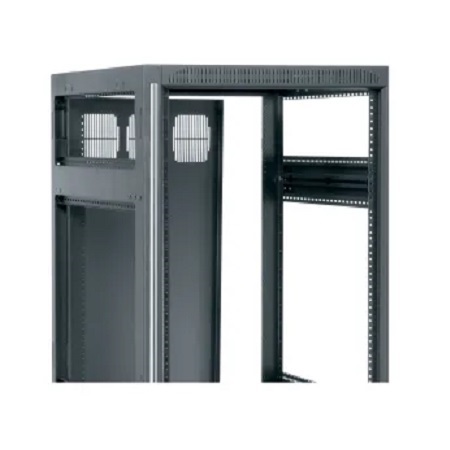BGR-TRIM25B Middle Atlantic 25 Space 43-3/4" Vertical Black Trim for BGR Series