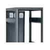 Show product details for BGR-TRIM25B Middle Atlantic 25 Space 43-3/4" Vertical Black Trim for BGR Series
