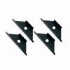 Show product details for BGR-Z4 Middle Atlantic Seismic Floor Anchor Brackets for BGR Series