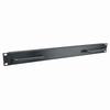 Show product details for BL1-H Middle Atlantic BL Series Flanged Blank Panel 1SP Black