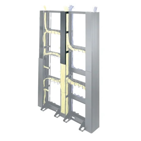 CK-45 Middle Atlantic Center Cable Organizer for 45 Space RL Open Frame Rack