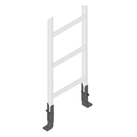 CLH-RES Middle Atlantic Ladder End Support Hardware (1-Pair)