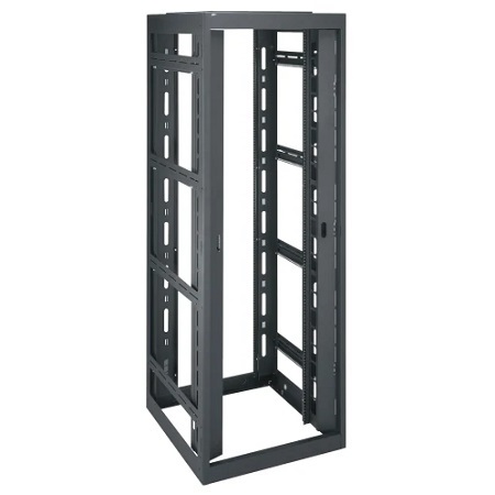 DRK19-44-36LRD Middle Atlantic 44 Space (77") 19" Panel Width 36" Deep Gangable Rack w/ CBL Management Ducts w/o Rear Door