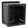Show product details for DWR-12-17 Middle Atlantic DWR Sectional Wall Mount Rack (Black)