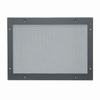 Show product details for ERK-LVT Middle Atlantic Large Perf Vented Top, Black Finish