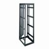 Show product details for MRK-4436PRO Middle Atlantic 44 Space (77 Inch), 36 Inch Deep Gangable Rack with Rear Door And Cage-Nut Rackrail, Black Finish