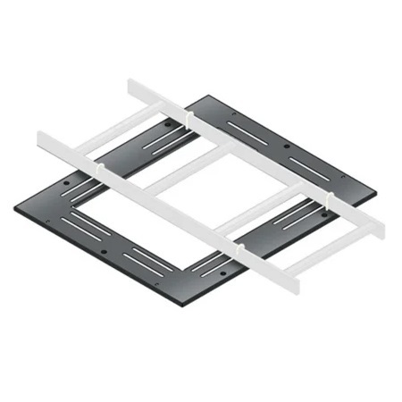 MW-LA Middle Atlantic Cable Ladder Adaptor Top for Any DRK, WRK, MRK, VRK or VMRK, Black Finish
