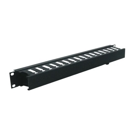 PHCM-1-2 Middle Atlantic 1 Space (1 3/4 Inch) Plastic Finger Horizontal Cable Manager, 2 Inch Deep