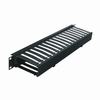 Show product details for PHCM-1-4 Middle Atlantic 1 Space (1 3/4 Inch) Plastic Finger Horizontal Cable Manager, 4 Inch Deep
