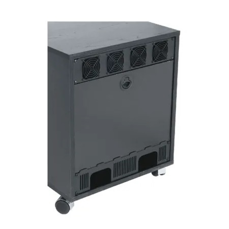 RK-RAP8 Middle Atlantic Rear Access Panel Kit, Fits MBRK, Black, 8 Space