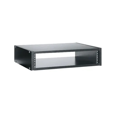 RK2 Middle Atlantic 2 Space (3 1/2 Inch), 16 Inch Deep Black Laminate Ready-To-Assemble Rack