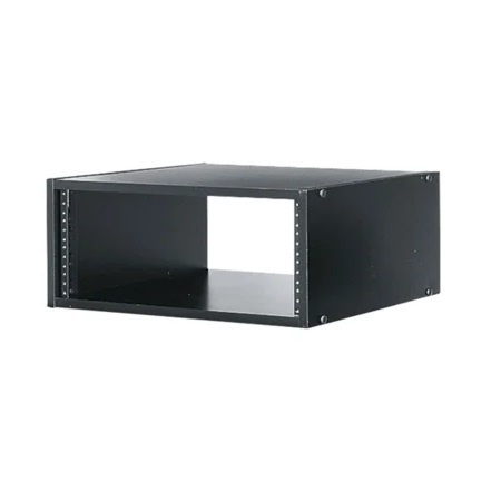 RK4 Middle Atlantic 4 Space (7 Inch), 16 Inch Deep Black Laminate Ready-To-Assemble Rack