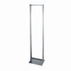 Show product details for RLA19-1245 Middle Atlantic 45 Inch Space (78 3/4 Inch) Aluminum Open Frame Rack, Silver Finish, 12-24 Thread
