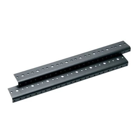 RRF2 Middle Atlantic Pair 2 Space (3 1/2 Inch) EIA Standard Rackrail, Black E-Coat Finish