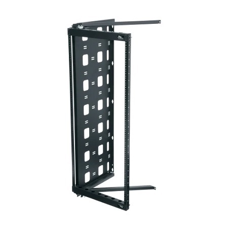 SFR-20-12 Middle Atlantic 20 Space (35 Inch) Swing Frame Rack, 12 Inch Deep, Black Finish