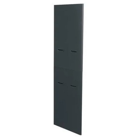 SPN-R4-5124 Middle Atlantic Pair of Side Panels, Fits R412/R4CN-4524B, Black Finish