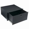 Show product details for TD5 Middle Atlantic 5 Space (8 3/4 Inch) Rack Drawer, Black Textured Finish