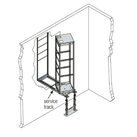TRACK31 Middle Atlantic AX-SXR Service Tracks (Pair), 31 Inch Extension