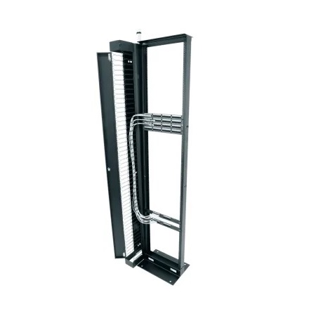 VCD-6-45-SC Middle Atlantic Cable Management Duct (Single Channel) for 45 Space Open Frame Racks, 6 Inch Wide, 1 Piece