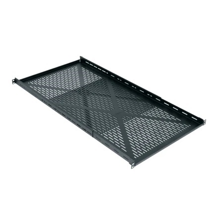 VSA-2744 Middle Atlantic 1 Space (1 1/2 Inch) Adjustable Heavy Duty Vented Rackshelf Extends from 27 Inch to 44 Inch Deep