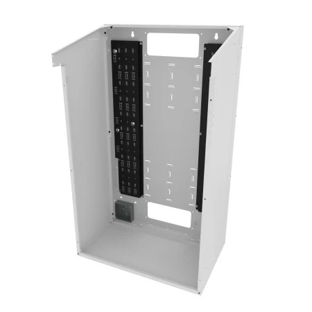 VWM-BPSD-4216-WT Middle Atlantic VWM Series Split Door Back Pan 42" High 16" Deep White Finish