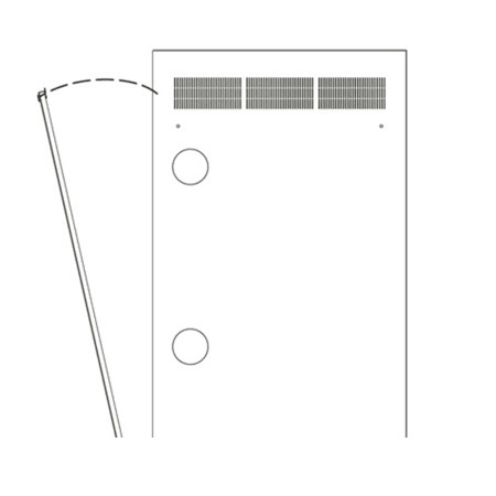 WR-RAP-24 Middle Atlantic Rear Access Panel, Fits 24 Space WR Racks