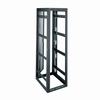 Show product details for WRK-24-27 Middle Atlantic 24 Space (42 Inch), 27 Inch Deep Gangable Rack with Rear Door, Black Finish