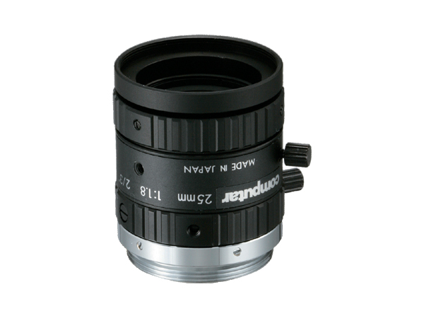 M2518-MPV Computar 2/3" 25mm f1.8 3 Megapixel Ultra low Distortion Lens