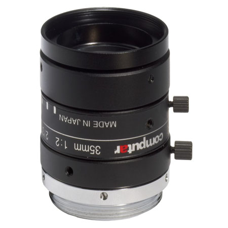 M3520-MPW2 Computar 2/3" C-Mount 35mm F/2.0 5 Mega-Pixel Ultra Low Distortion Lens