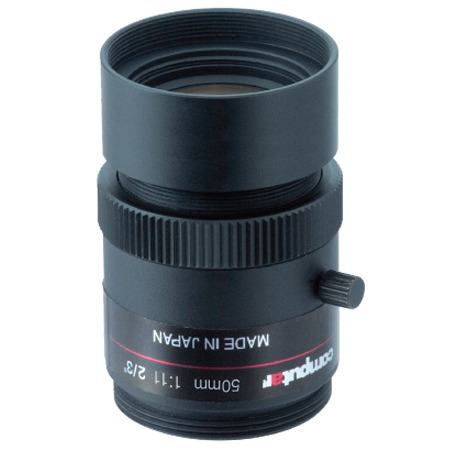M5056-MPW2-R Computar 2/3" C Mount 50mm F5.6 5MP Fixed Iris Lens