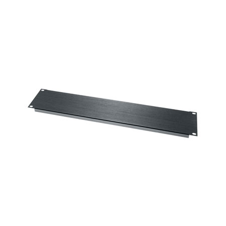 BL2 Middle Atlantic BL Series Flanged Blank Panel 2SP Black