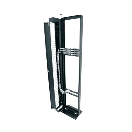 VCD-6-51-SC Middle Atlantic Cable Management Duct (Single Channel) for 51 Space Open Frame Racks, 6 Inch Wide, 1 Piece