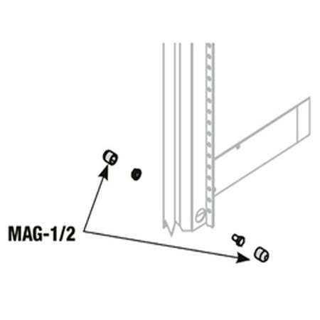 MAG-1/2 Middle Atlantic Magnetic Sockets 1/2"