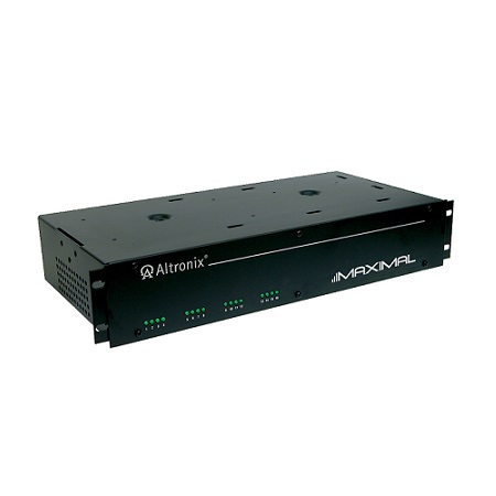 MAXIMAL3RV Altronix 16 Channel 6Amp 24VDC or 6Amp 12VDC Access Control Power Supply/Charger with Controller