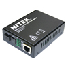 Show product details for MC713ST-20 Nitek 10/100TX to 100FX Single-Mode Fiber Media Converter - Up to 20km over One Fiber 1550T/1310R