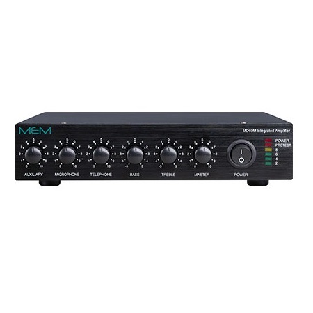 MD60M Aiphone 60 Watt Integrated Paging Amplifier
