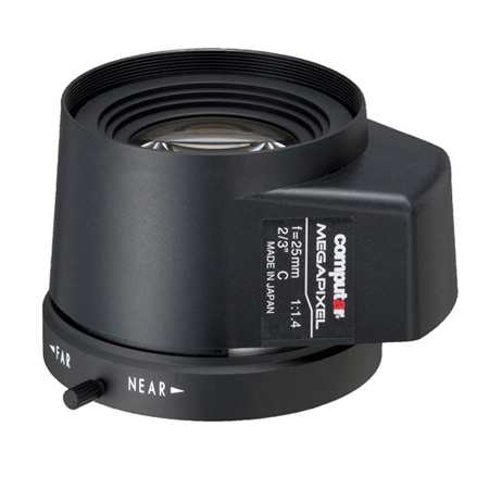MG2514KC-MP Computar 2/3" C-Mount 25mm F/1.8 5 Megapixel P-Iris Lens